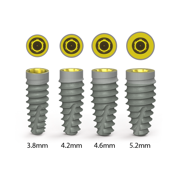 Tapered Pro Full-arch with TPC implants