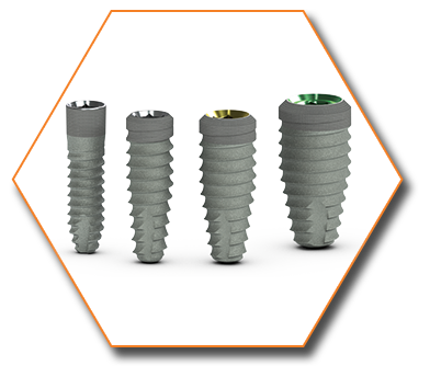 Tapered Plus dental implants