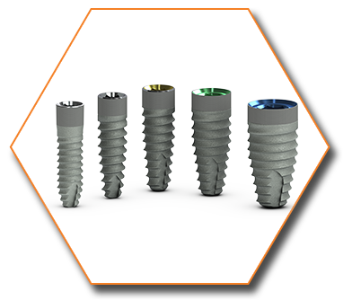 Tapered Internal dental implants