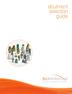 Abutment selection guide
