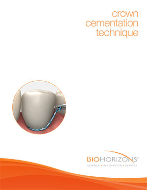 Crown cementation technique