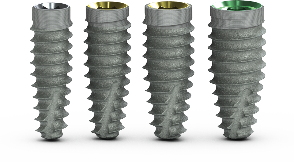 Tapered Pro implant family