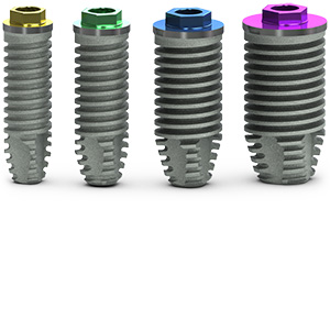 External dental implants lineup