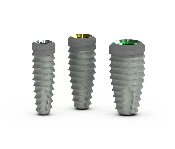 Tapered Plus dental implants