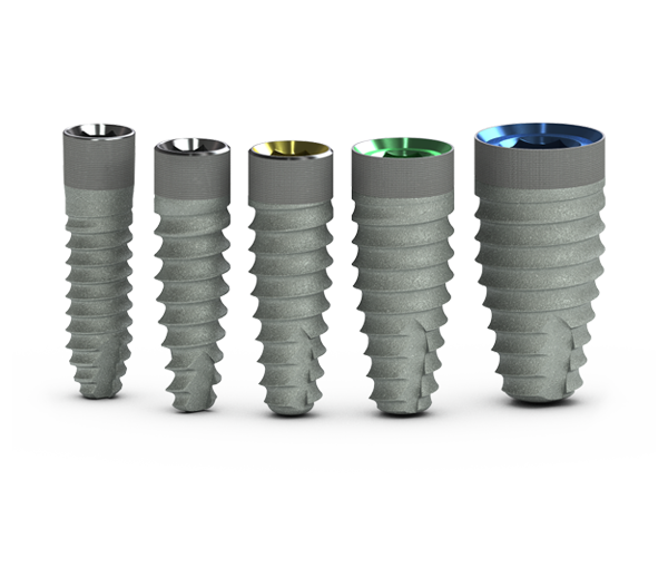 Internal dental implants