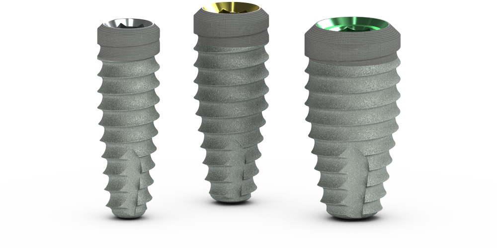 Tapered Plus dental implants